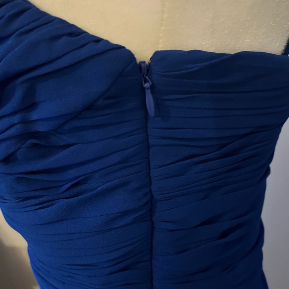 Lauren Ralph Lauren Royal Blue Convertible Evening Gown - Picture 3 of 7